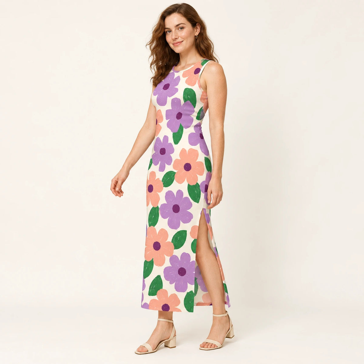Bloom Party bodycon dress — hero view