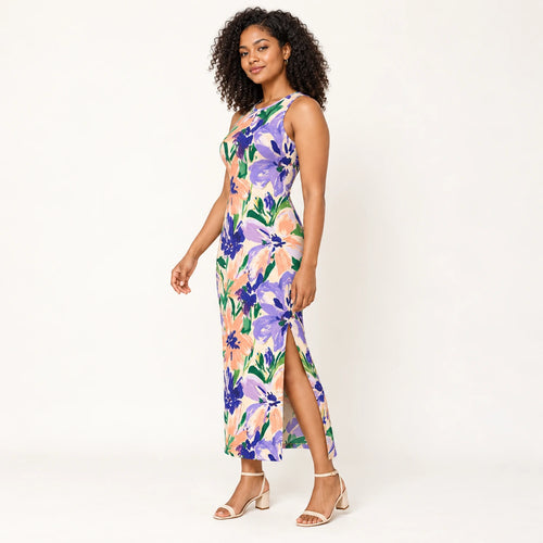Bloom Riot bodycon dress — hero view