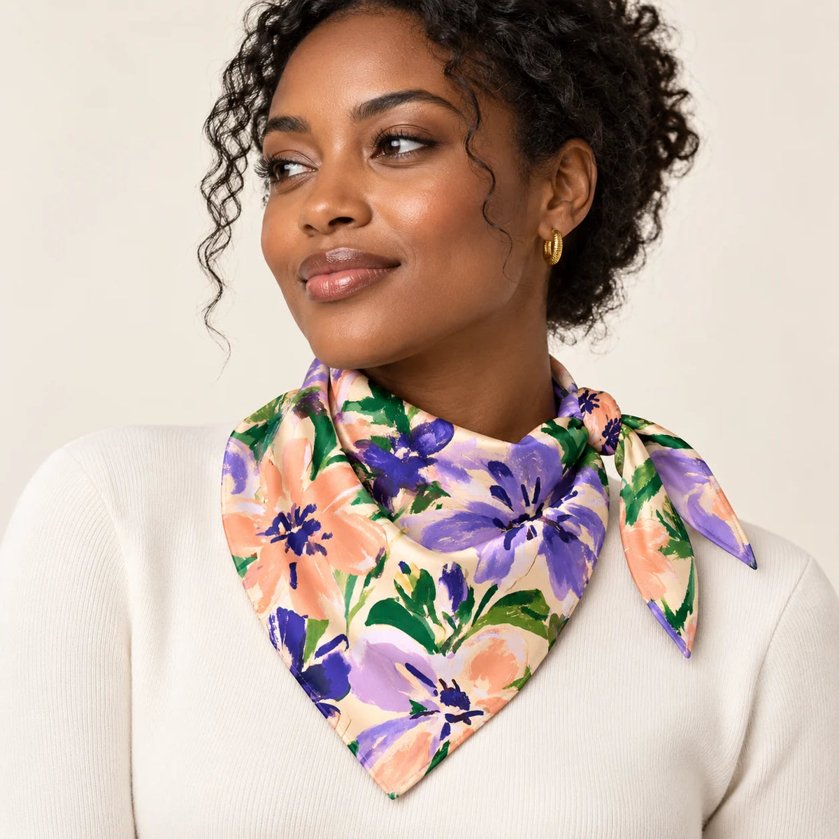 Bloom Riot scarf — hero view