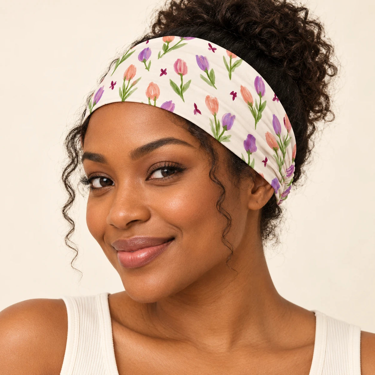 Butterfly Garden headband — hero view