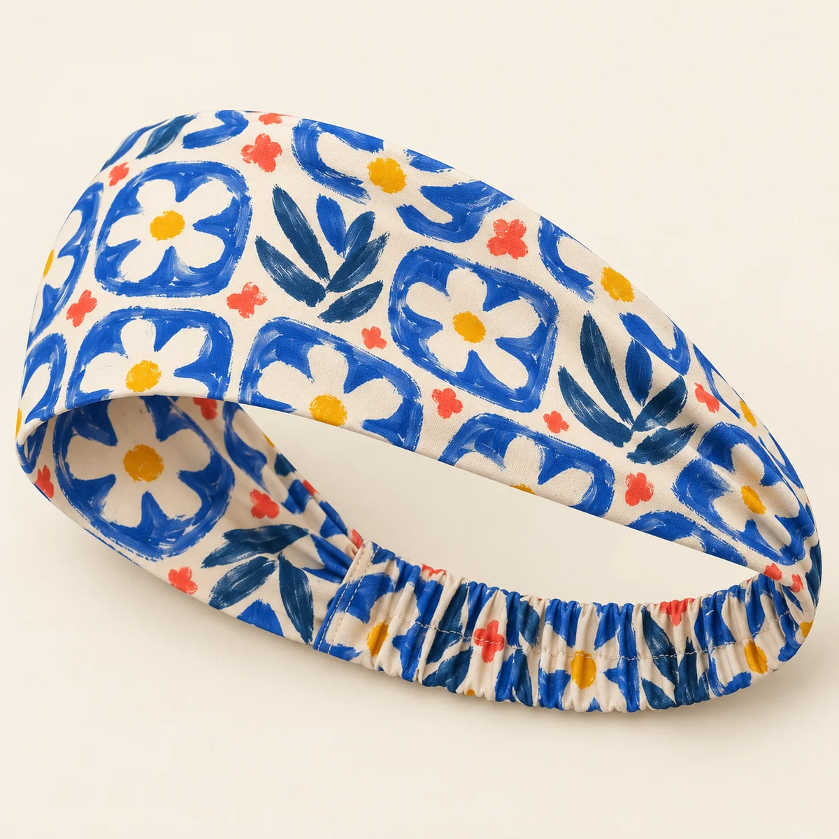 Ceramic Daisy Headband — detail view