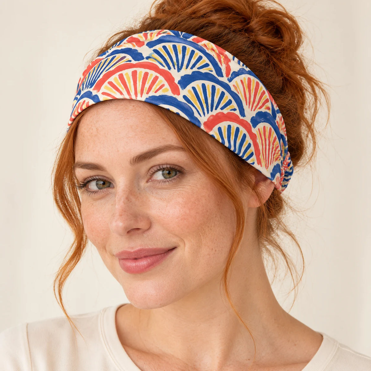 Coastal Fan Headband — hero view