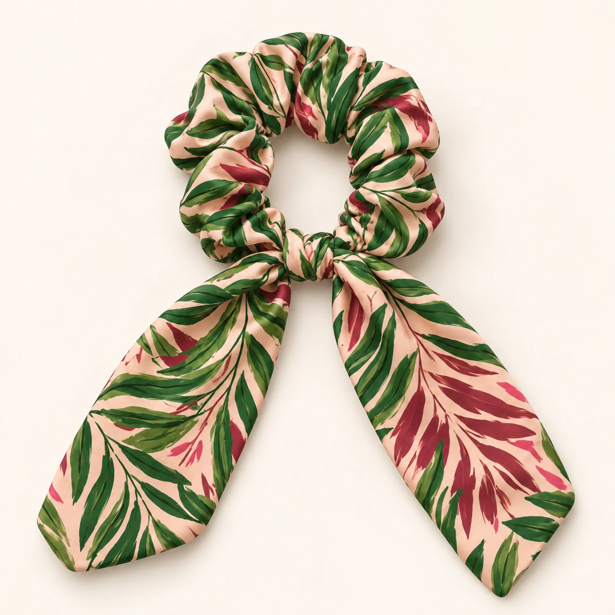 Forest Verse Bow-Tie Scrunchie — hero view