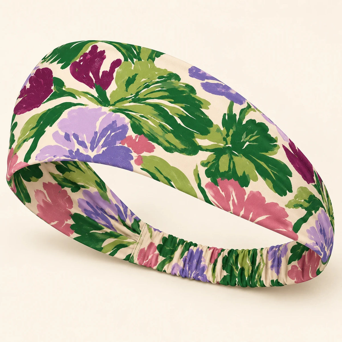 Garden Rhapsody headband — detail view