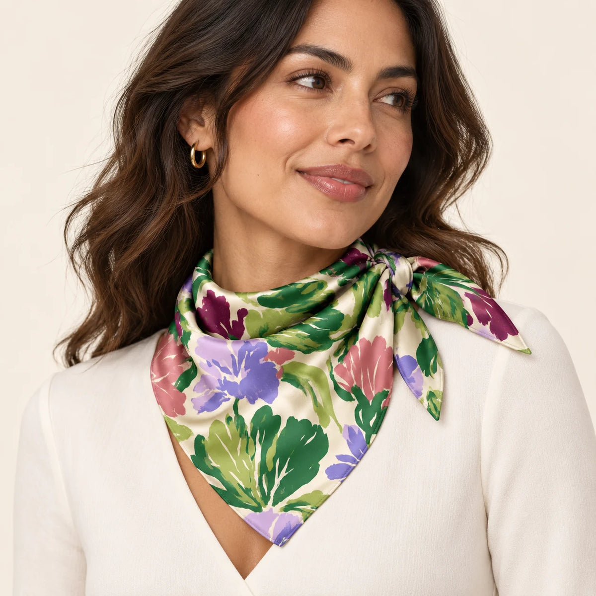 Garden Rhapsody scarf — hero view