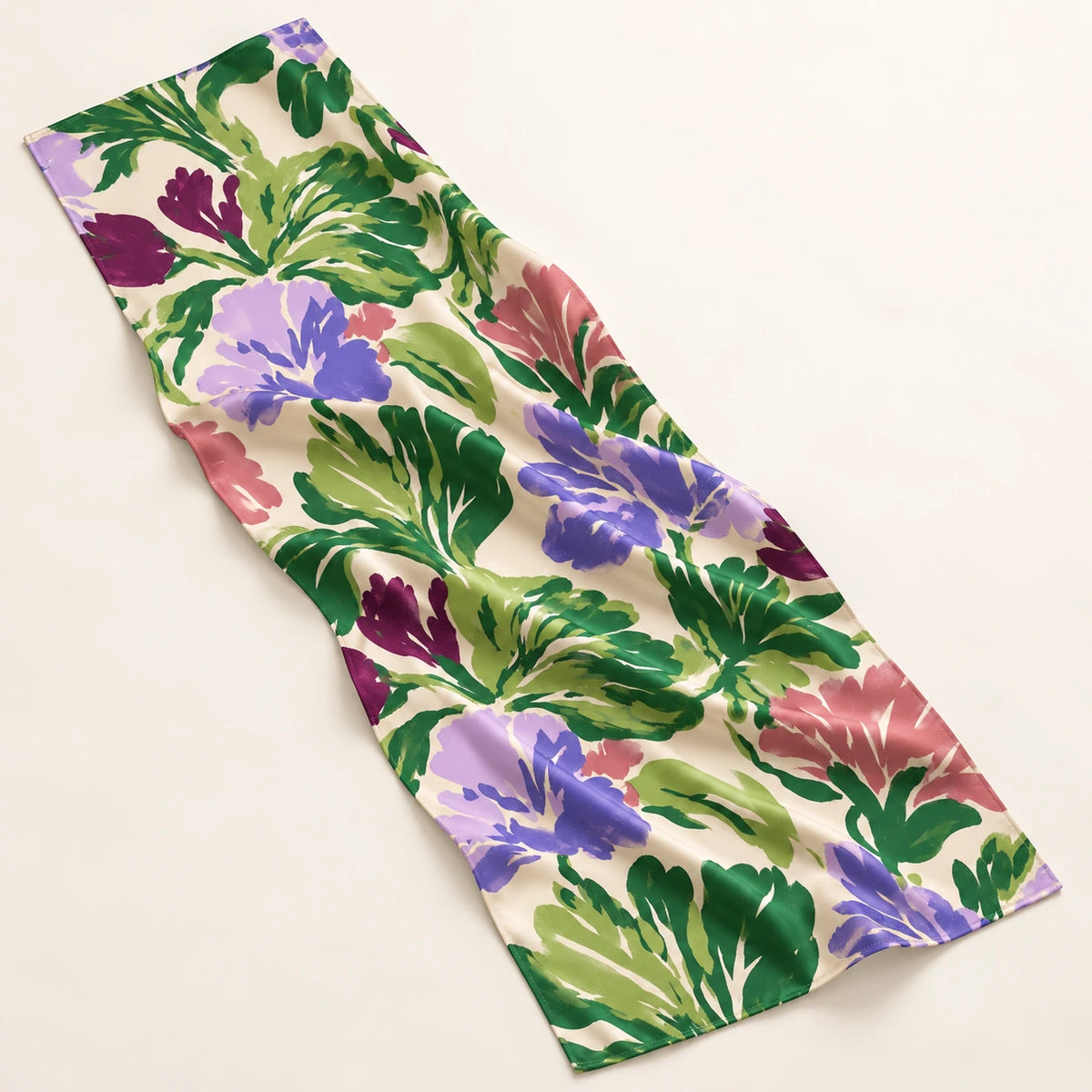 Garden Rhapsody stole — detail view