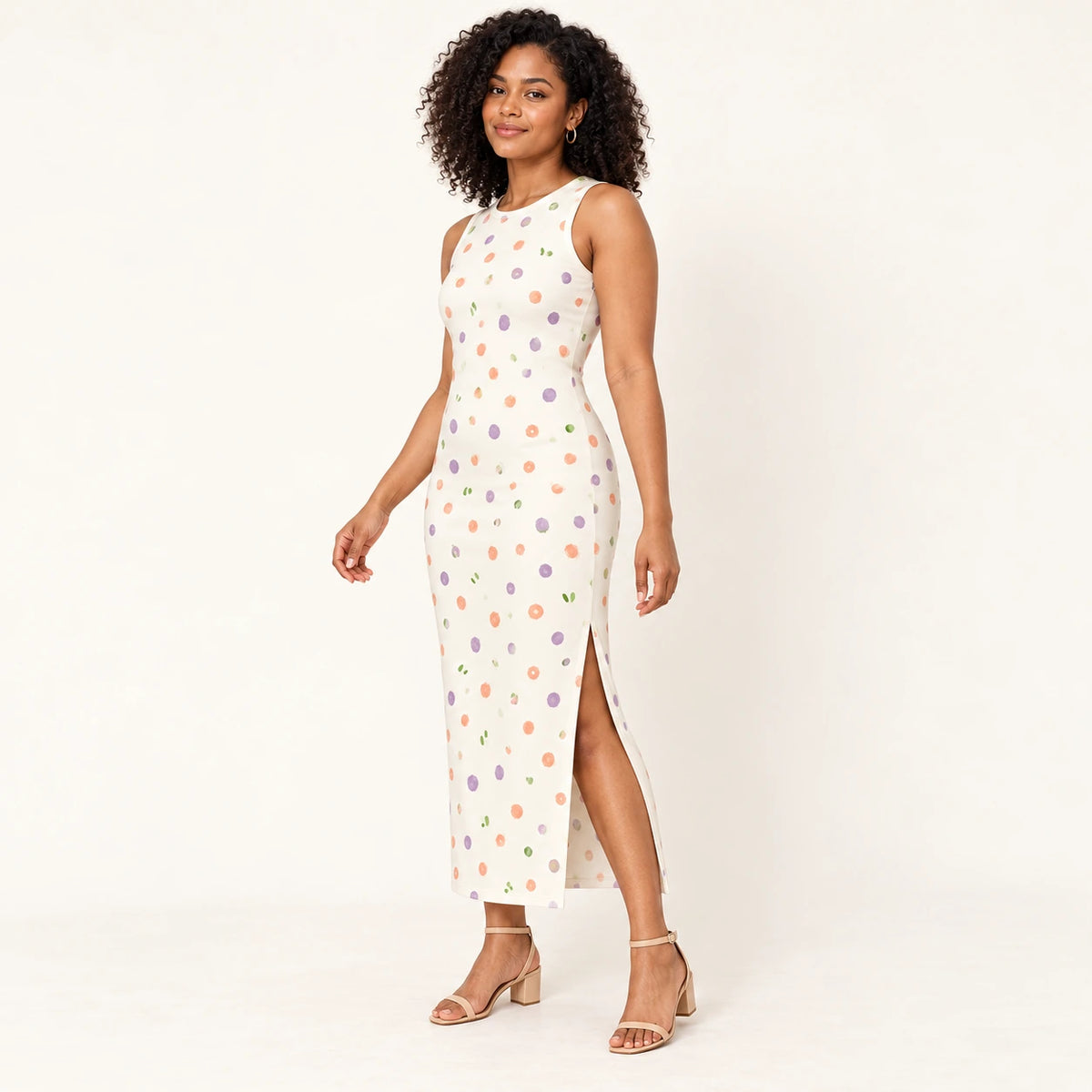 Garden Sprinkles bodycon dress — hero view