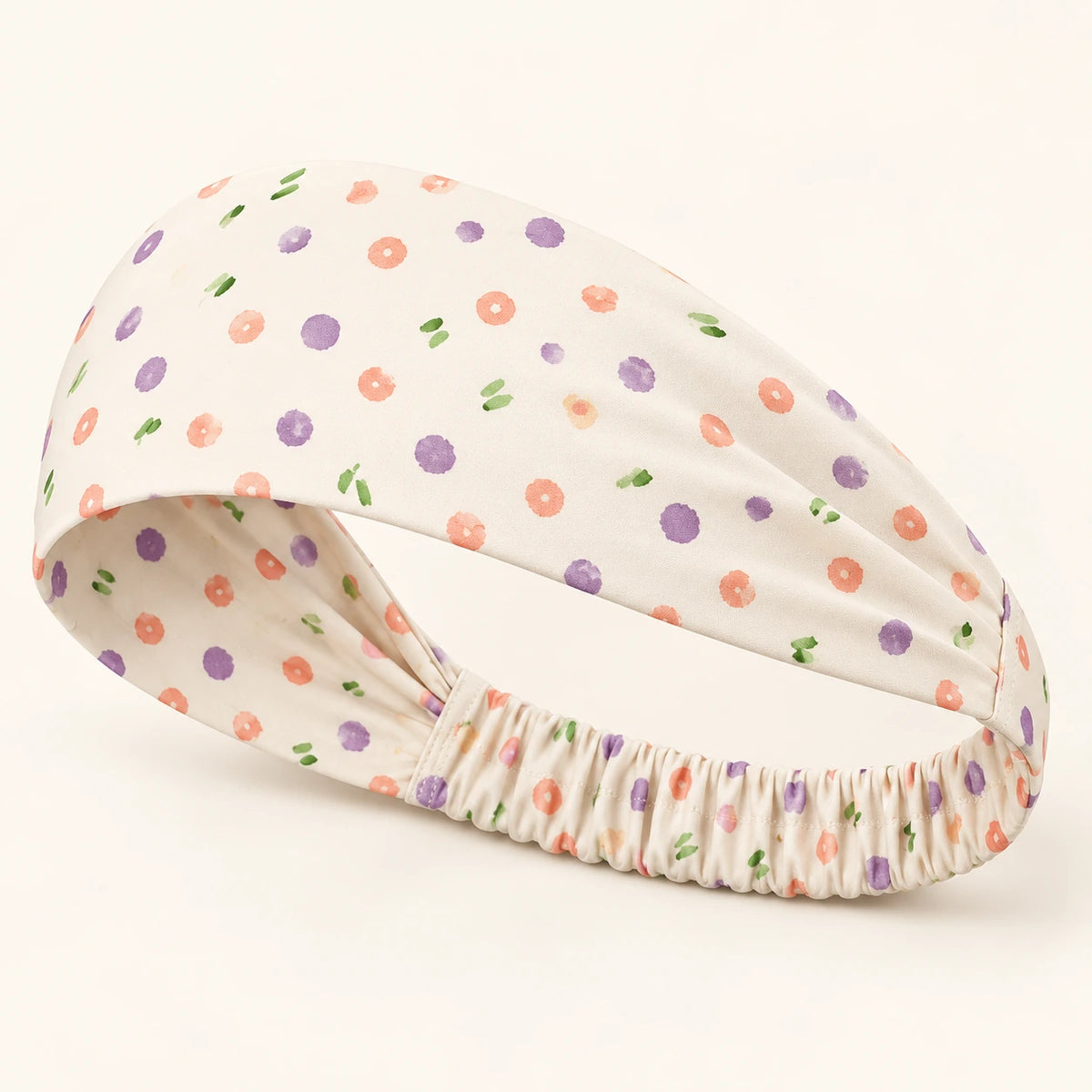 Garden Sprinkles headband — detail view