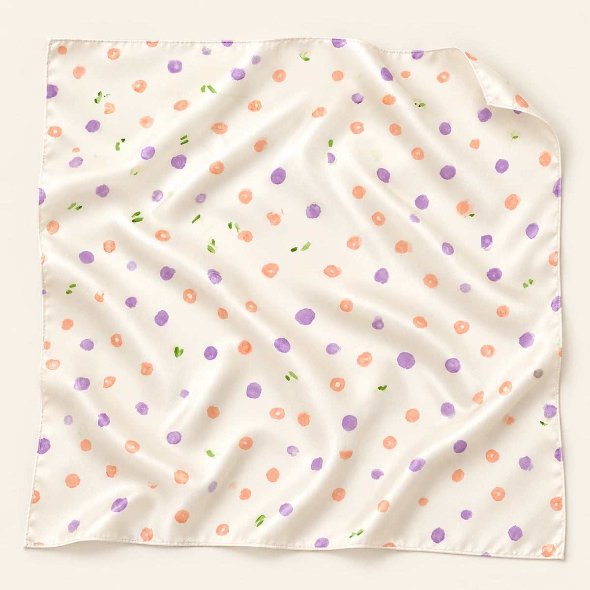 Garden Sprinkles scarf — detail view