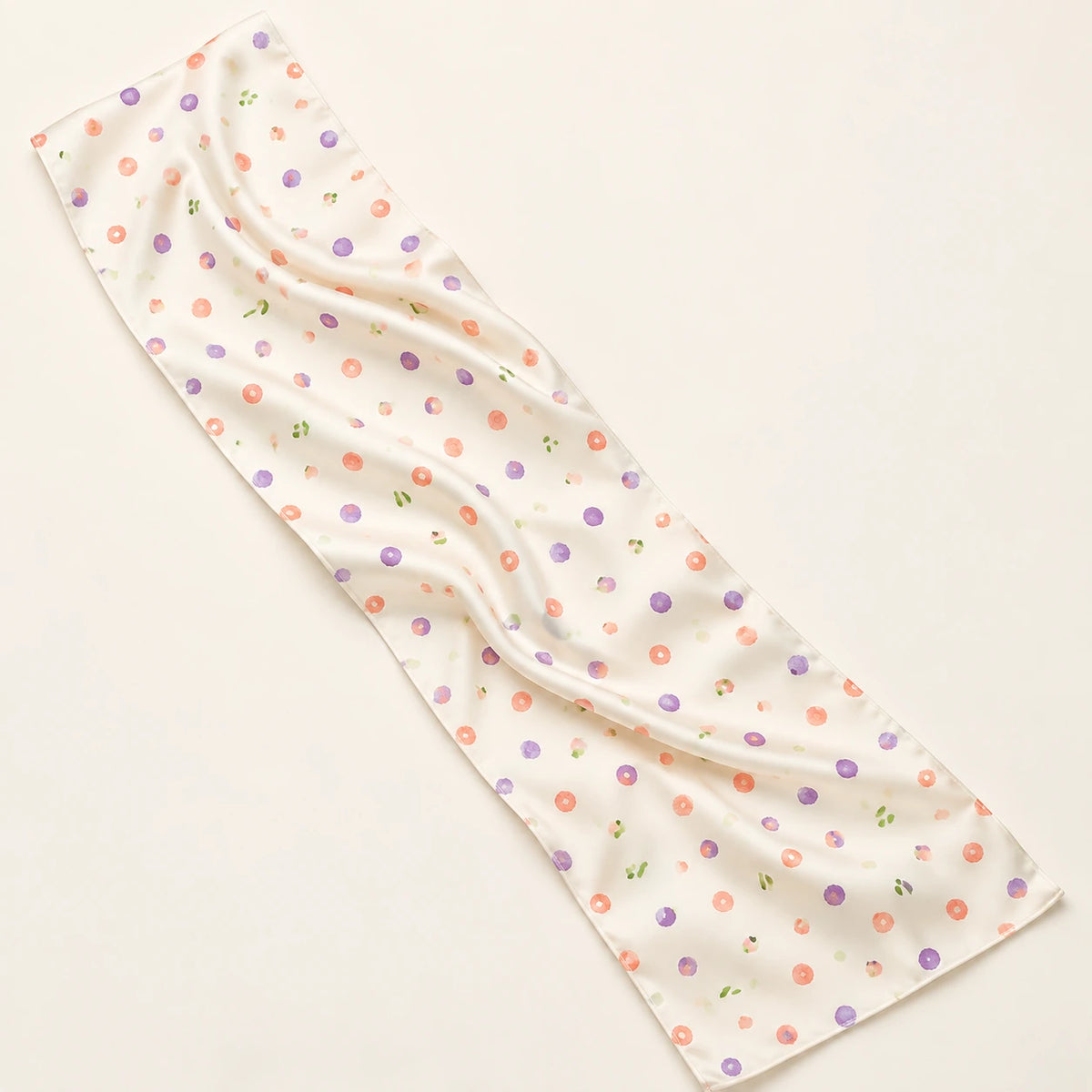 Garden Sprinkles stole — detail view