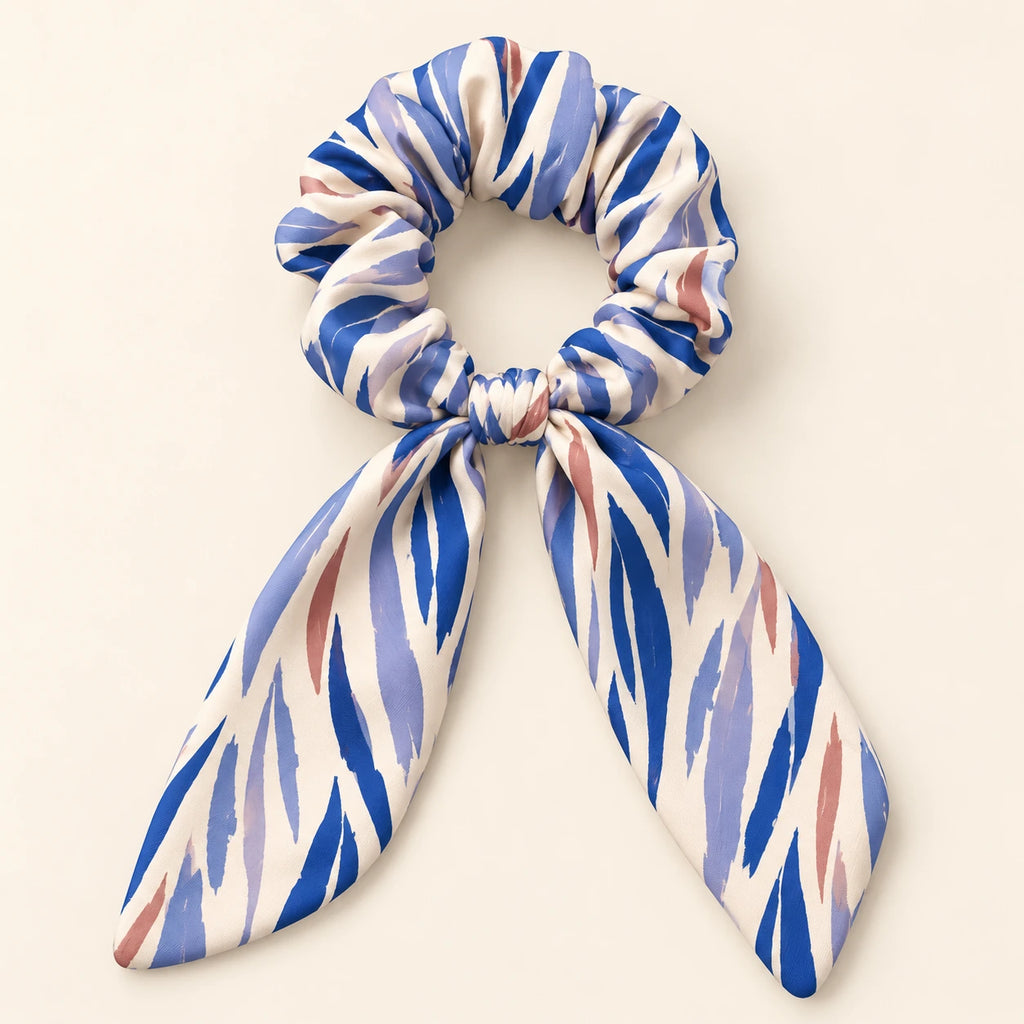 Lavender Cadence Bow-Tie Scrunchie — hero view