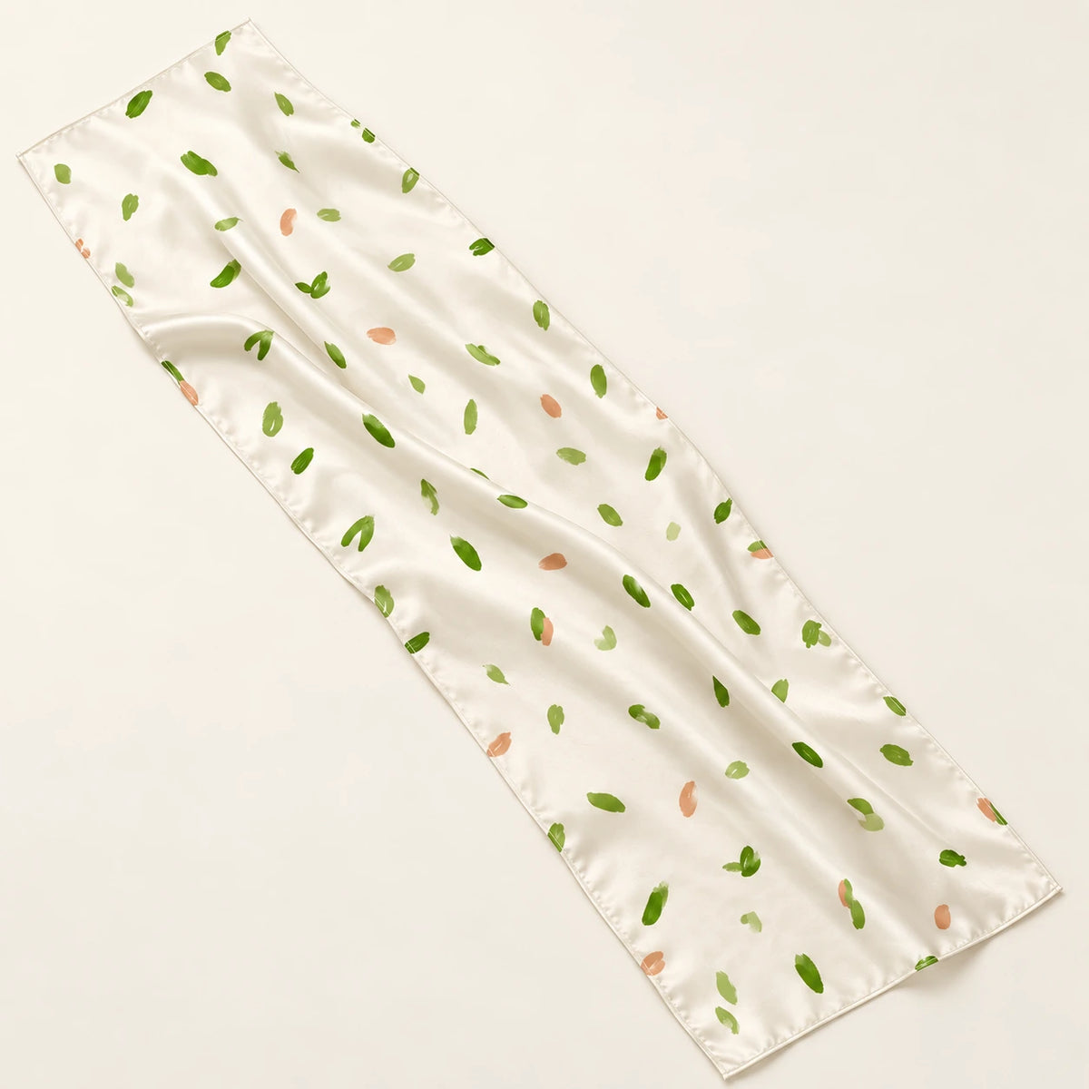 Leaf Whispers stole — detail view
