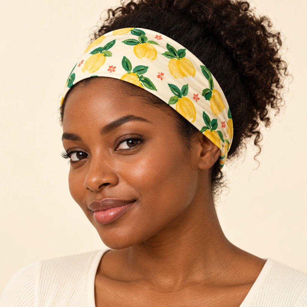Lemon Picnic headband — hero view