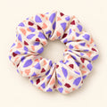 Lilac Terrazzo scrunchie — hero view
