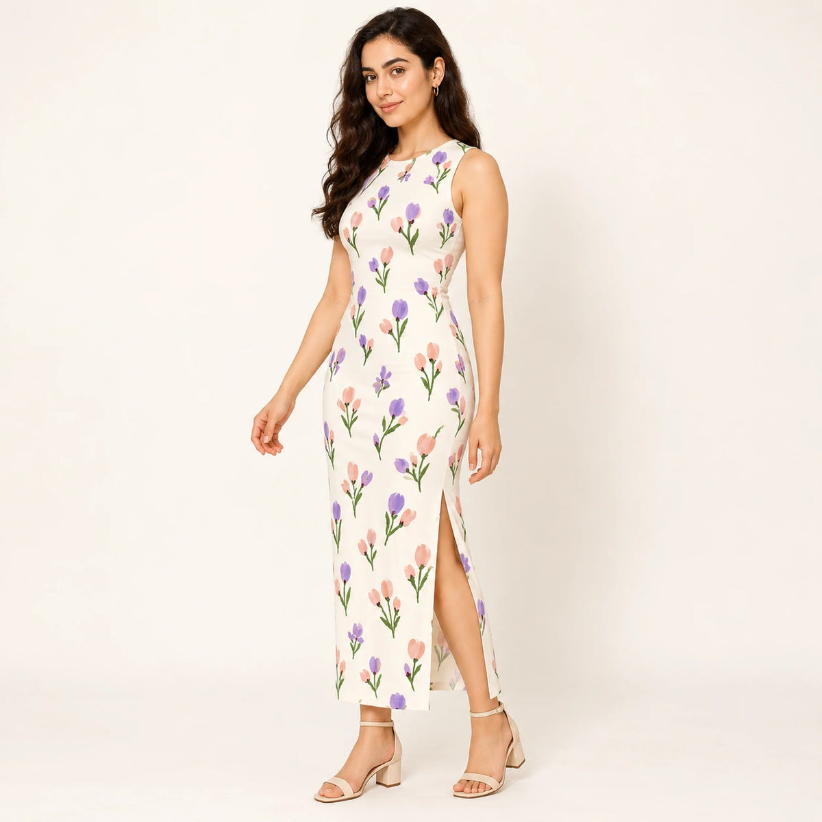 Little Buds bodycon dress — hero view