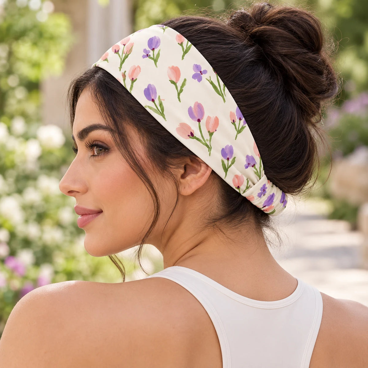 Little Buds headband — lifestyle view