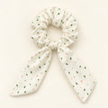 Meadow Dust bow-tie scrunchie — hero view