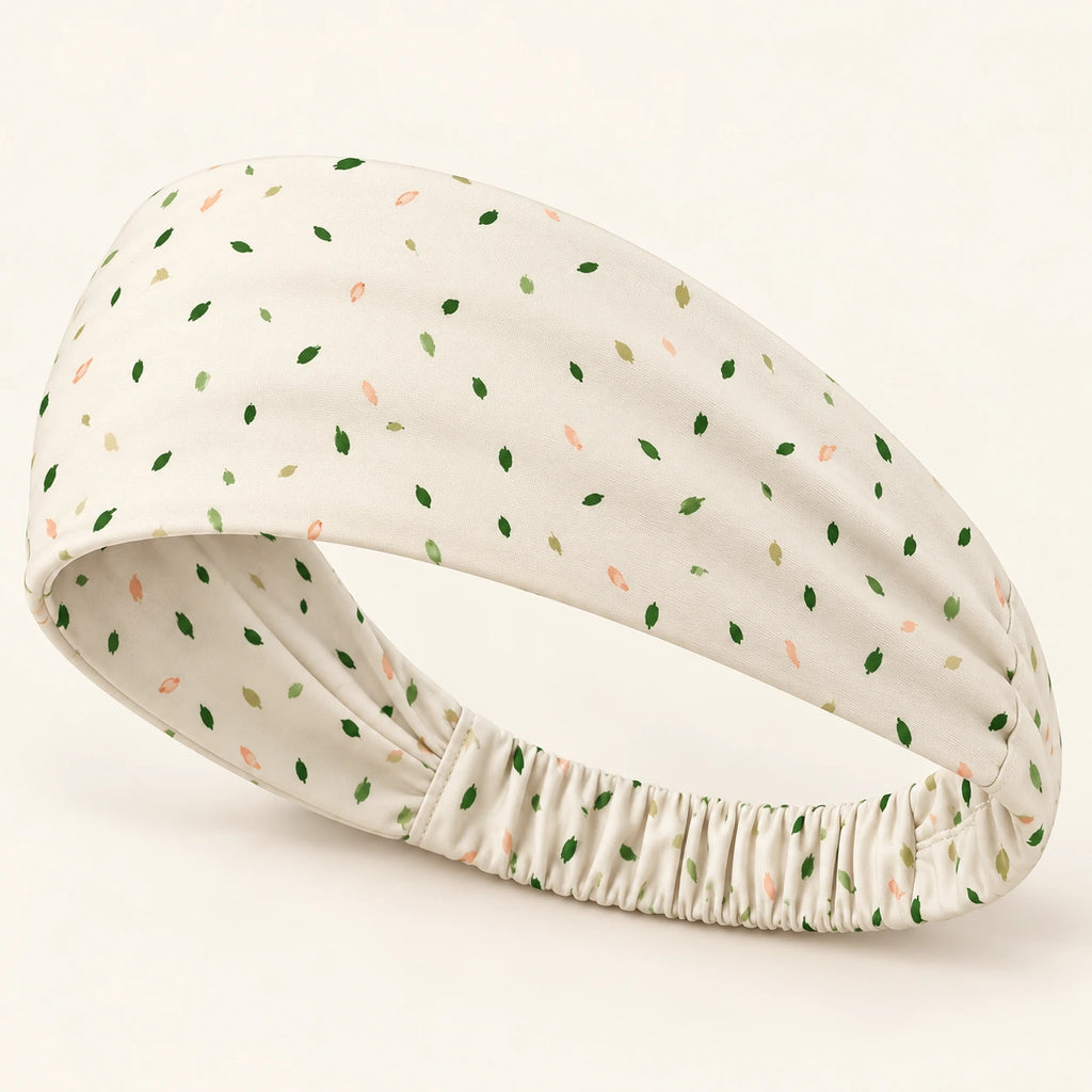 Meadow Dust headband — detail view