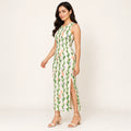 Meadow Trails bodycon dress — hero view