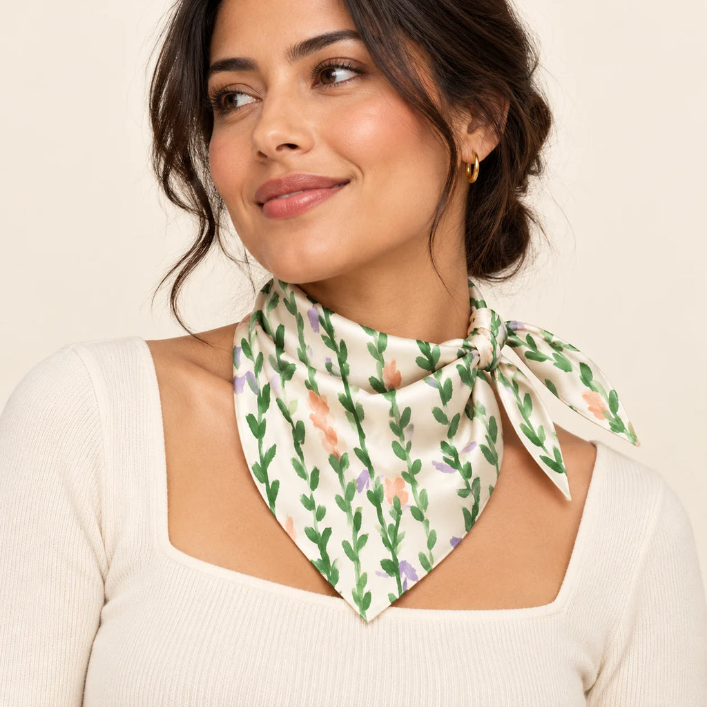 Meadow Trails scarf — hero view
