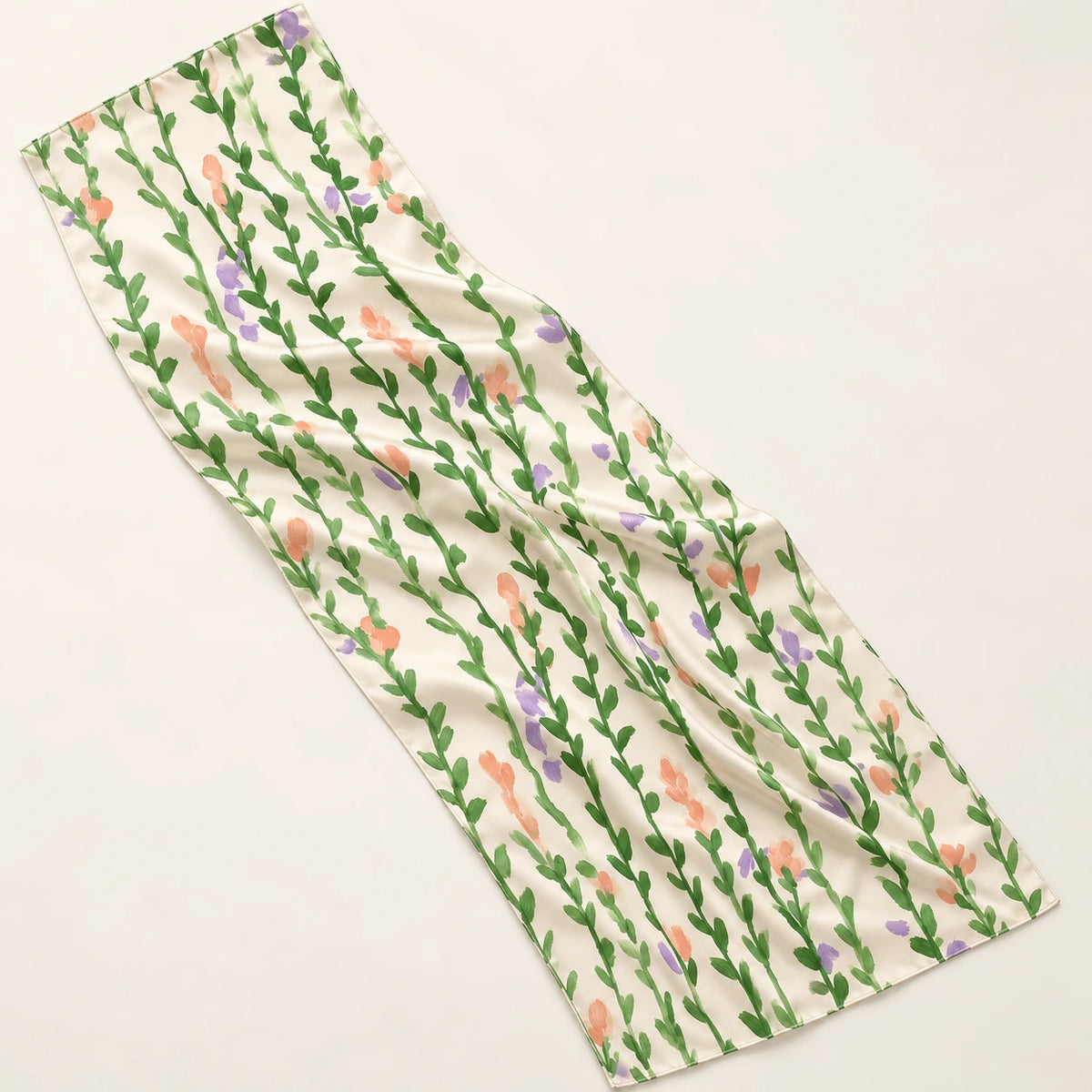 Meadow Trails stole — detail view