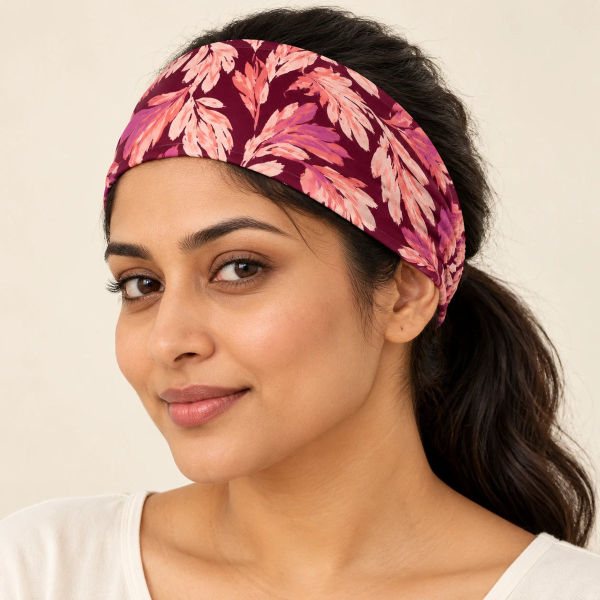 Mulberry Plumes Headband — hero view