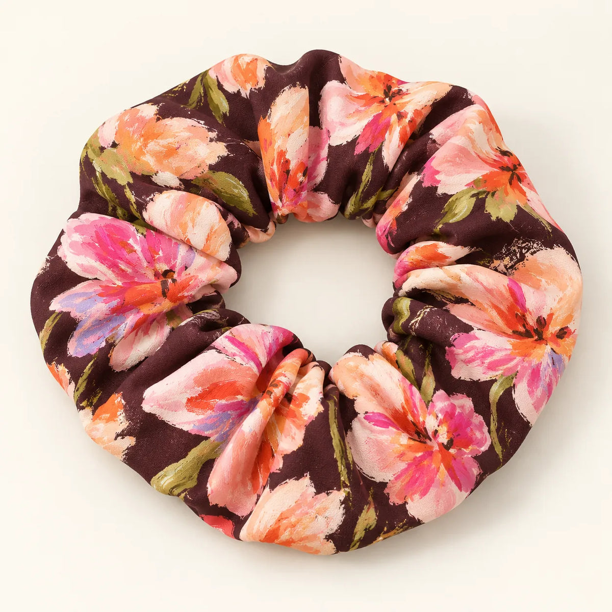 Orchid Afterglow Scrunchie — detail view
