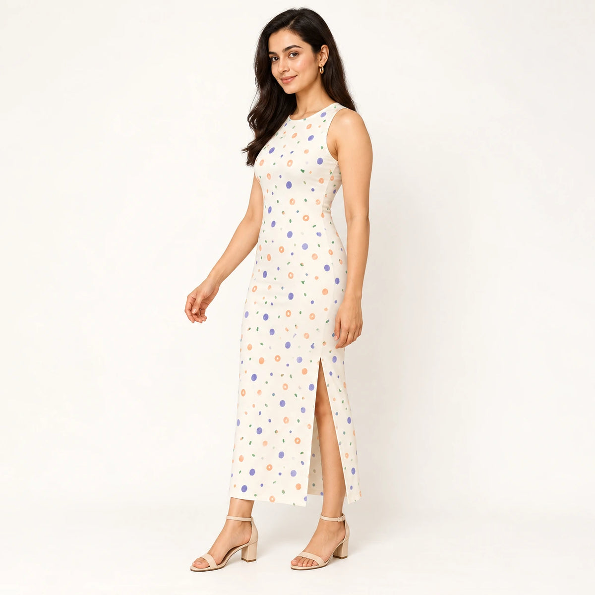 Petal Confetti bodycon dress — hero view