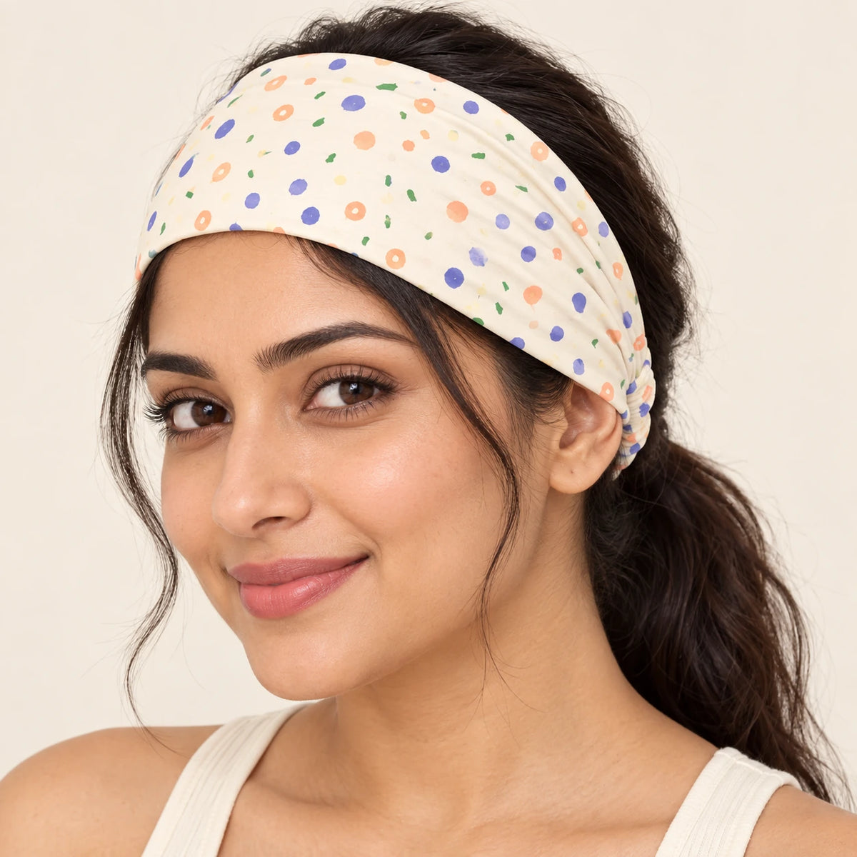 Petal Confetti headband — hero view