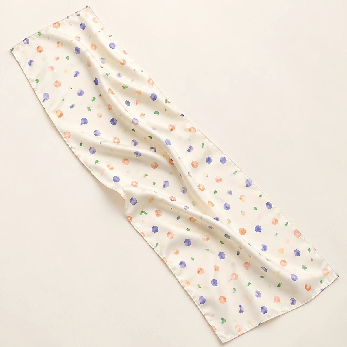 Petal Confetti stole — detail view