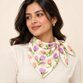 Petal Waltz scarf — hero view