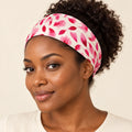 Pink Punctuation Headband — hero view