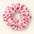 Pink Punctuation Scrunchie — hero view
