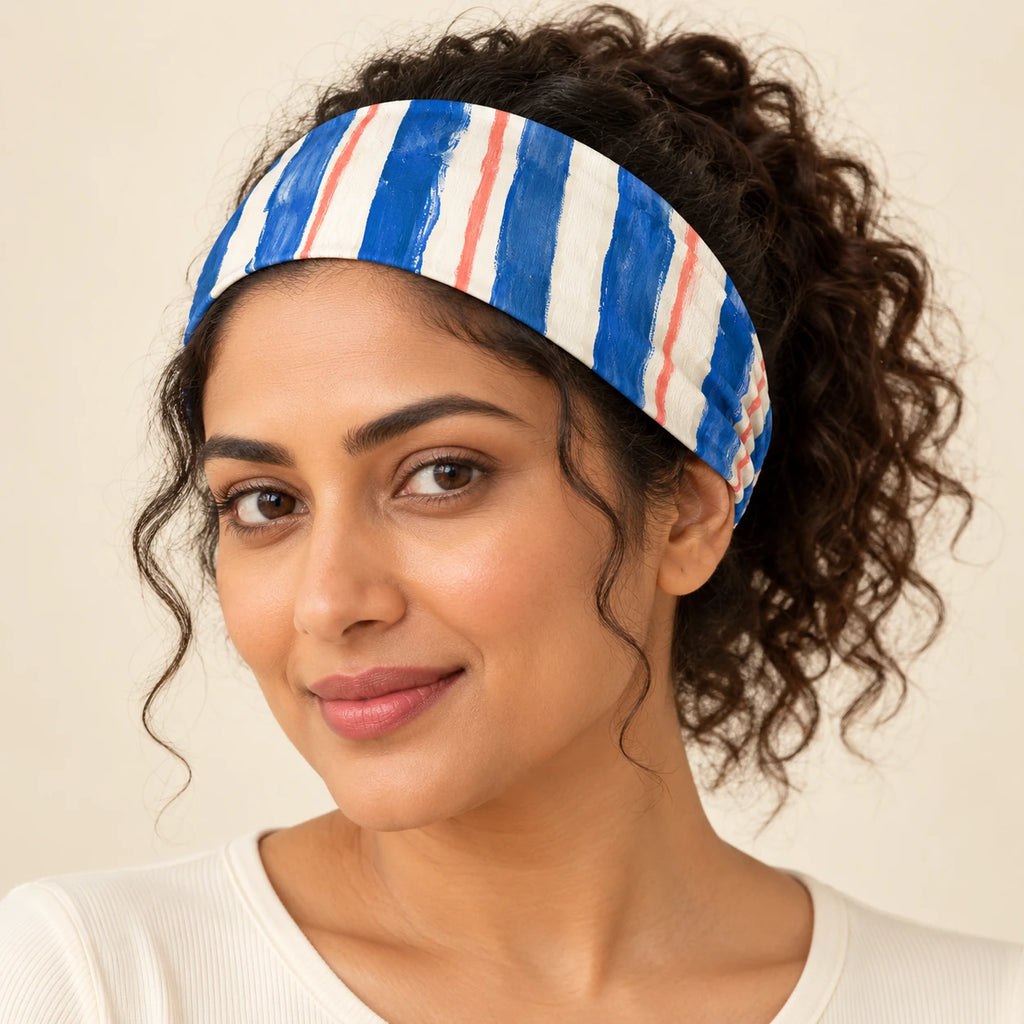 Riviera Stripe Headband — hero view