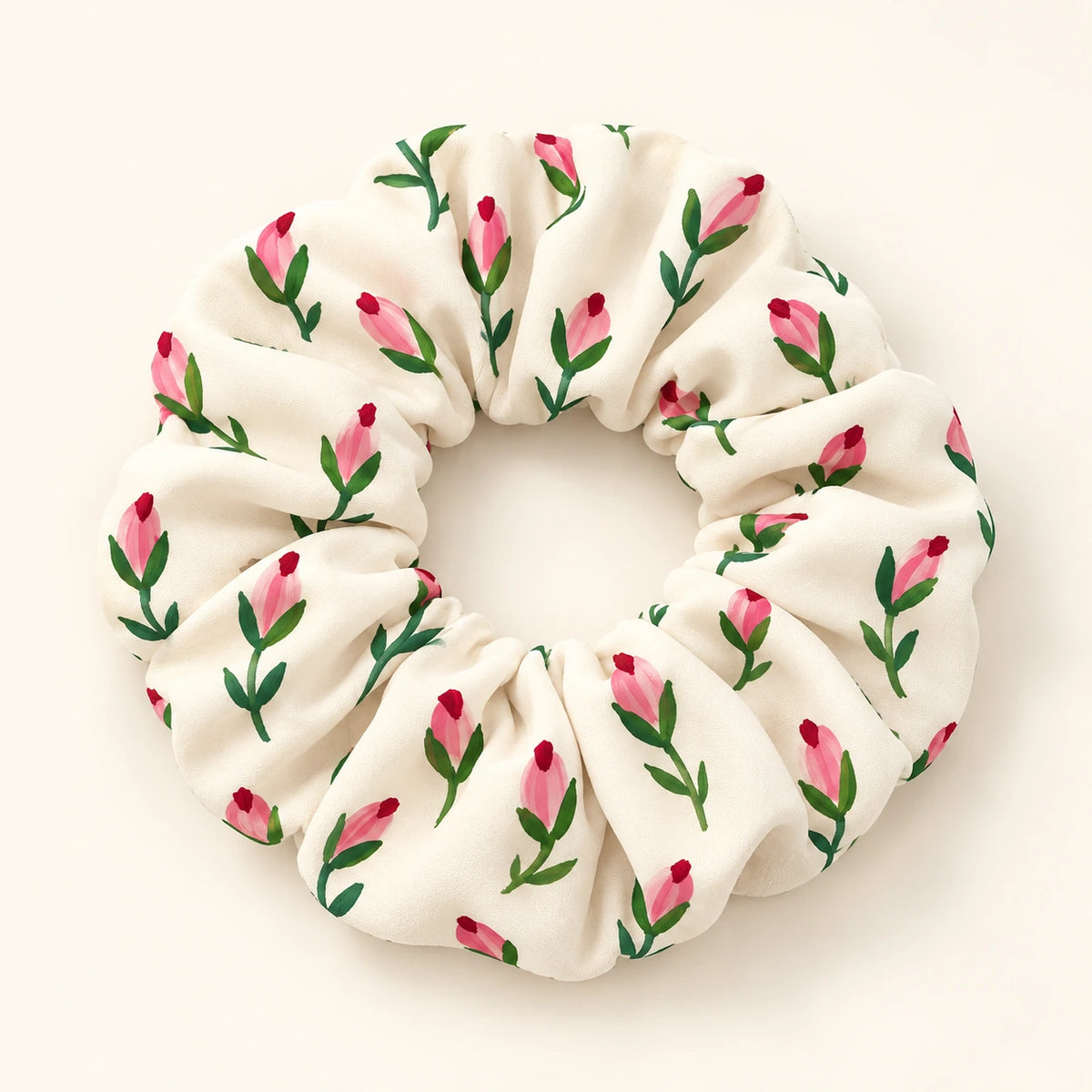 Rosebud Notes Scrunchie — hero view