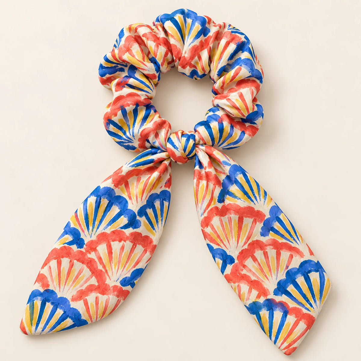 Shell Serenade Bow-Tie Scrunchie — hero view