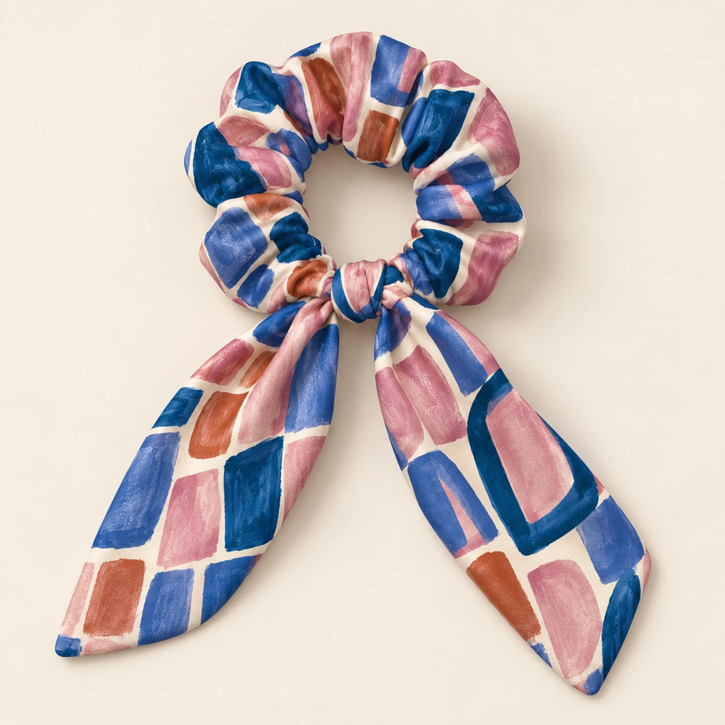Soft Tempo Bow-Tie Scrunchie — hero view
