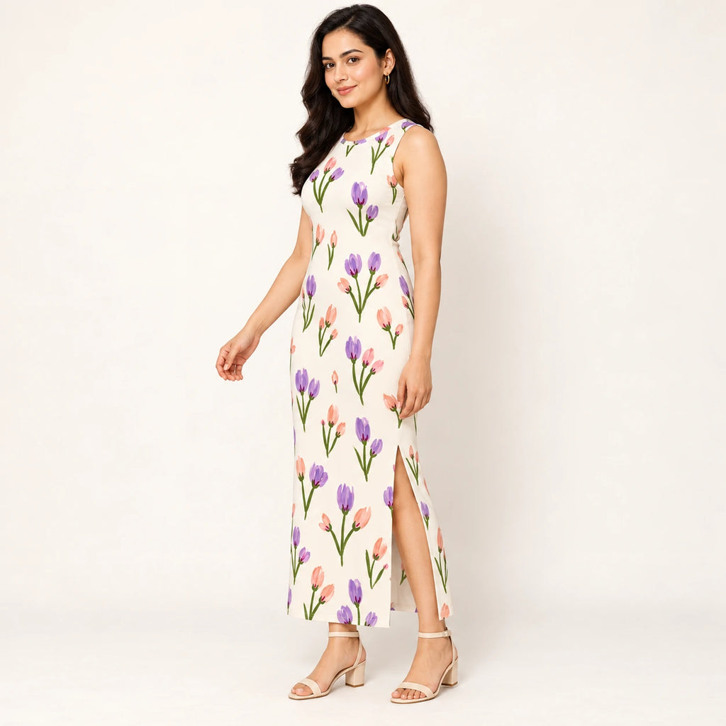 Tulip Daydream bodycon dress — hero view