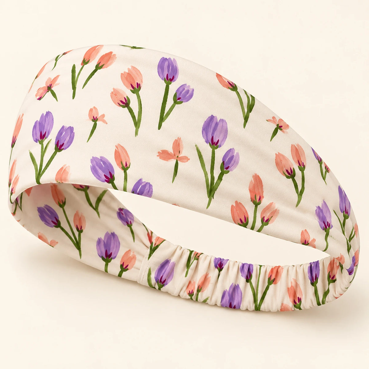 Tulip Daydream headband — detail view