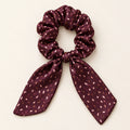 Twilight Flecks Bow-Tie Scrunchie — hero view