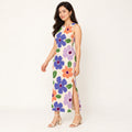 Wildflower Pop bodycon dress — hero view